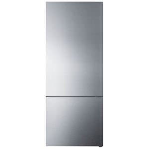 Summit 28 in. 14.6 cu. ft. Counter Depth Bottom Freezer Refrigerator with Ice Maker-Stainless Steel