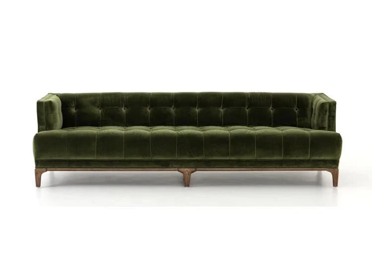 Four Hands Kensington Collection Dylan Sapphire Olive Sofa