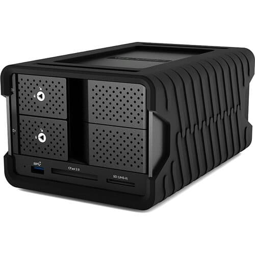 Glyph Technologies Blackbox PRO RAID 16TB 2-Bay Thunderbolt 3 RAID Array with Hub (2 x 8TB)