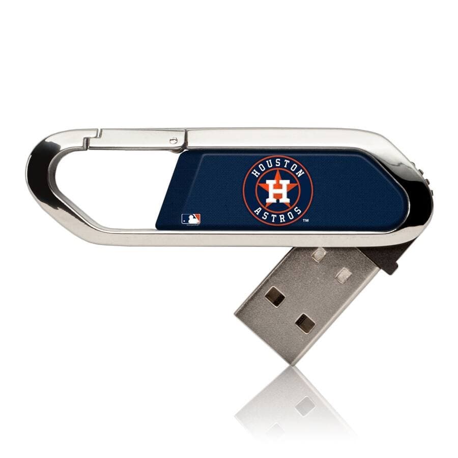 Houston Astros 32GB Solid Design Clip USB Flash Drive