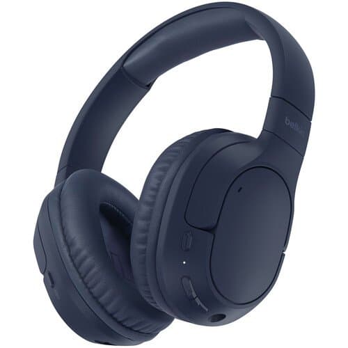 Belkin SoundForm Surround Wireless Over-Ear Headphones (Blue)