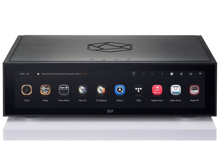 HiFi Rose High Performance Network Streamer Gen 2, Black