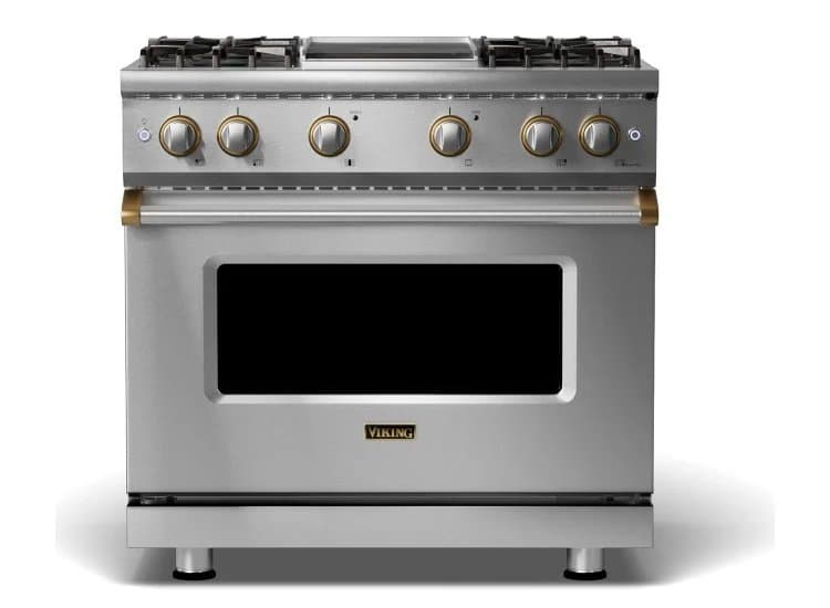 Viking Gas Ranges 36 Stainless Steel
