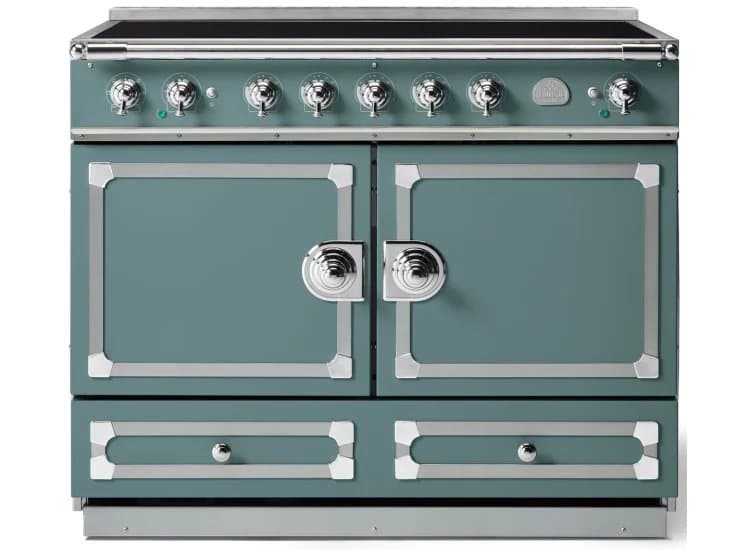 La Cornue CornuFe 110 43 In. Ocean With Polished Chrome Accents Induction Range - C1OP-I