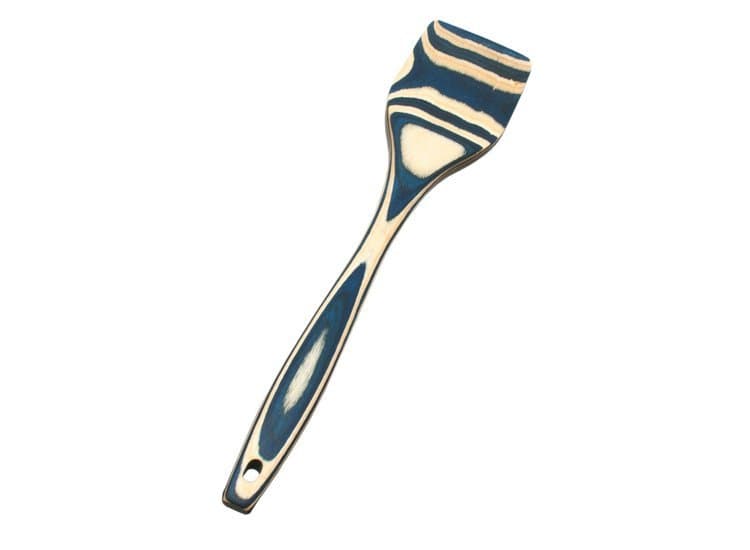 Island Bamboo Blue Pakka Wood Spatula