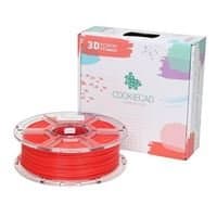 Cookiecad 1.75mm PLA 3D Printer Filament 1.0 kg (2.2 lbs.) Spool-Candy Apple Red