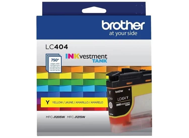 Brother INKvestment Tank Ink Cartridge Standard-Yield, Yellow