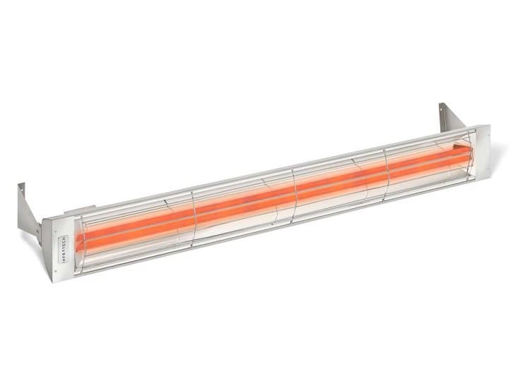 Infratech WD-Series 61-1/4-Inch Dual Element 6000W 240V Electric Patio Heater, Black
