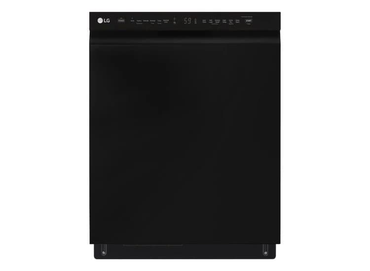 LG 24" Black Front Control Dishwasher With Quadwash And 3rd Rack - LDFN4542B