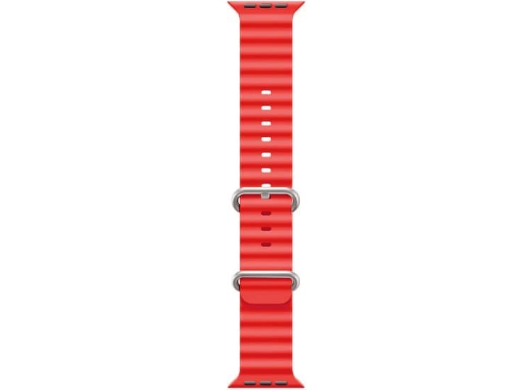 Abt Apple Watch Ocean Band 42/44/45/46/49mm, Red Silicone