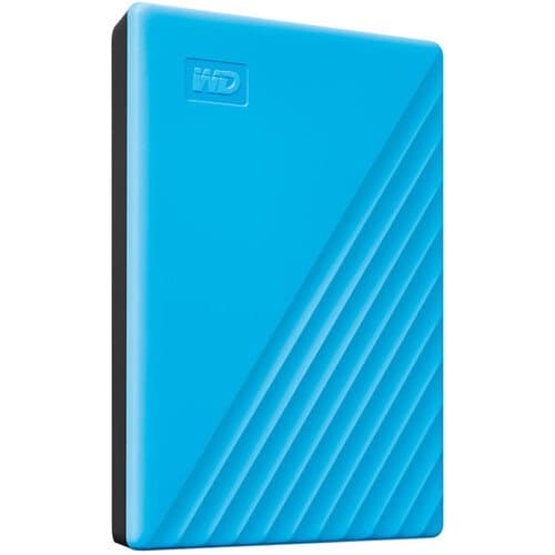WD 1TB My Passport USB 3.2 Gen 1 External Hard Drive (Sky)