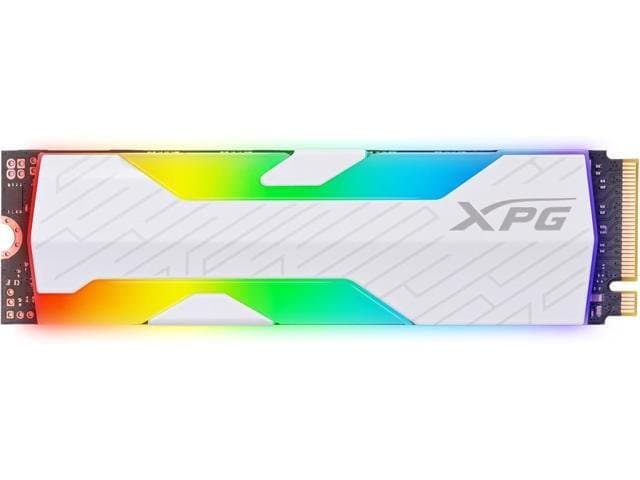 XPG SPECTRIX S65G 1TB Gen4 NVMe SSD with RGB Heatsink Up to 6,000 MB/s, PCIe 4 x4 M.2 2280 SSD, Internal Solid State Drive SSPECTRIXS65G-1000G-CI