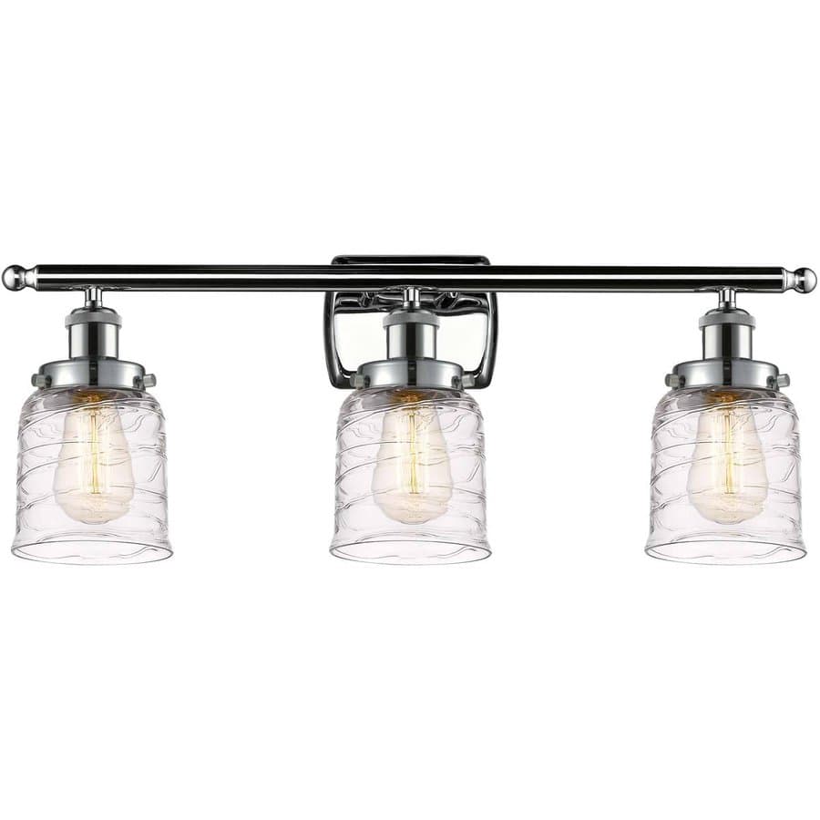 Innovations Lighting  916-3W-PC-G513-LED Ballston Bell Bathroom Vanity Light Polished Chrome