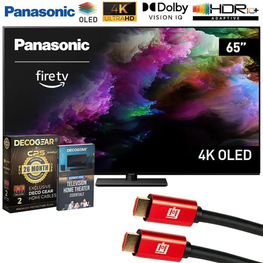 65" Z85AP Series OLED 4K UHD Smart Fire TV (2025) Bundle with 26 Month Warraty Protection Plan
