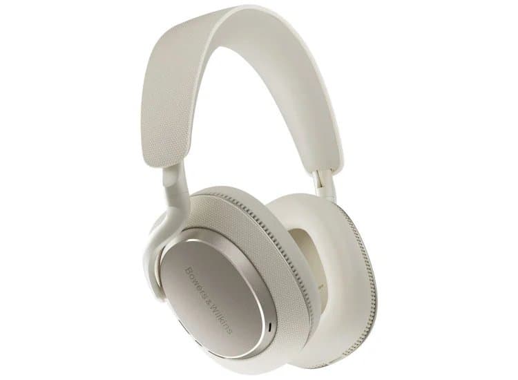 Bowers & Wilkins Px7 S3 Over-Ear Noise Canceling Wireless Headphones, Cloud White