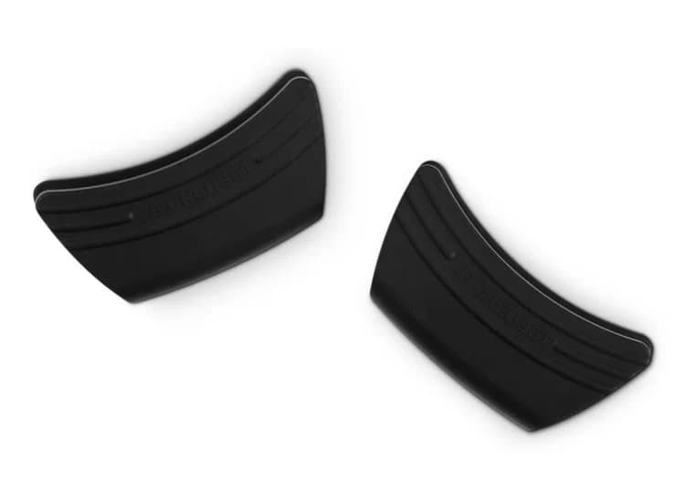 Le Creuset Black Silicone Handle Grips Set