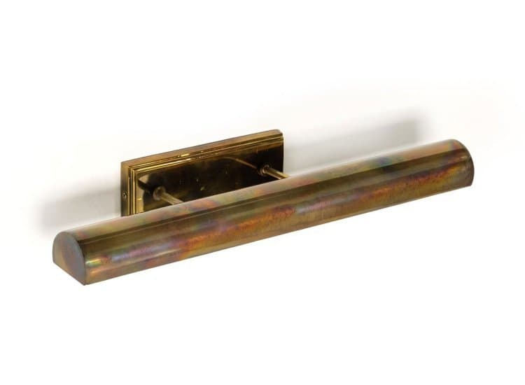 Four Hands Clement Wide Picture Light, Burnt Brass