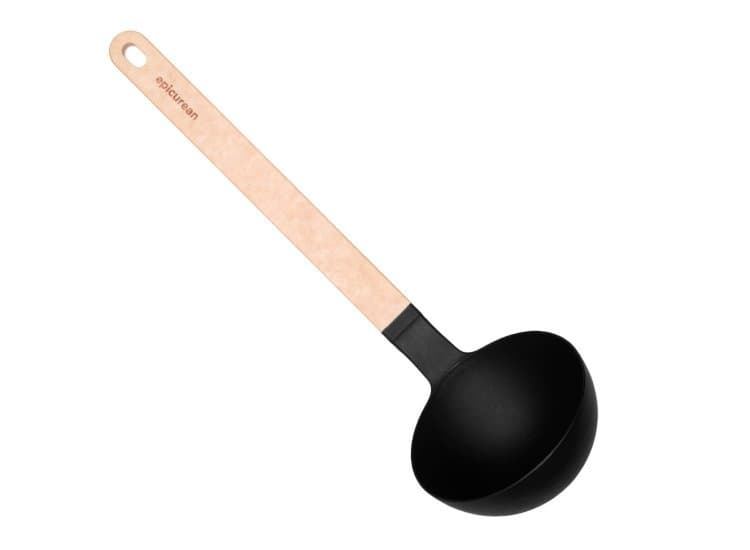 Epicurean Gourmet Series Utensils Natural Black Ladle