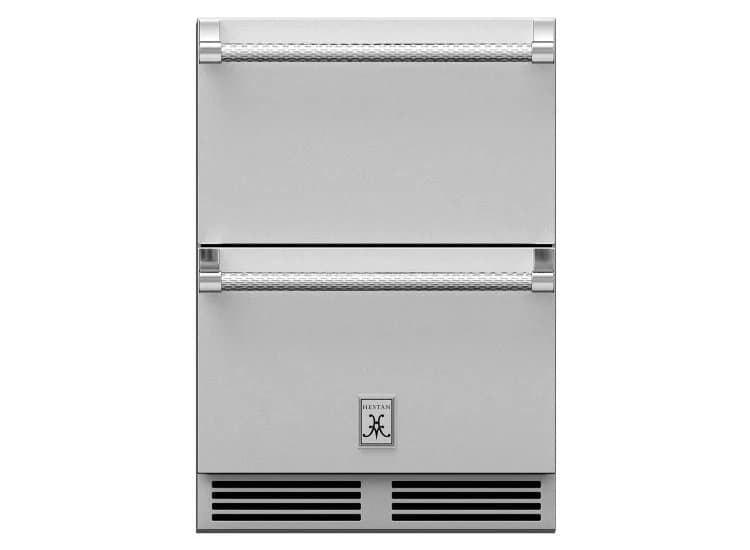Hestan GRR Series 5.2 Cu. Ft. Refrigerator Drawers 24-Inch Wide in Steeletto - GRR24