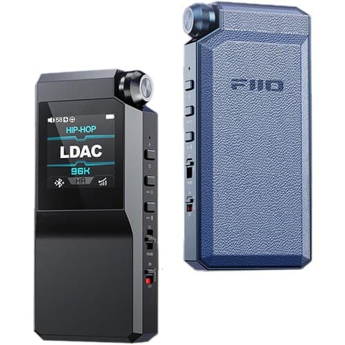 FiiO BTR17 Portable Bluetooth DAC and Headphone Amplifier (Blue)