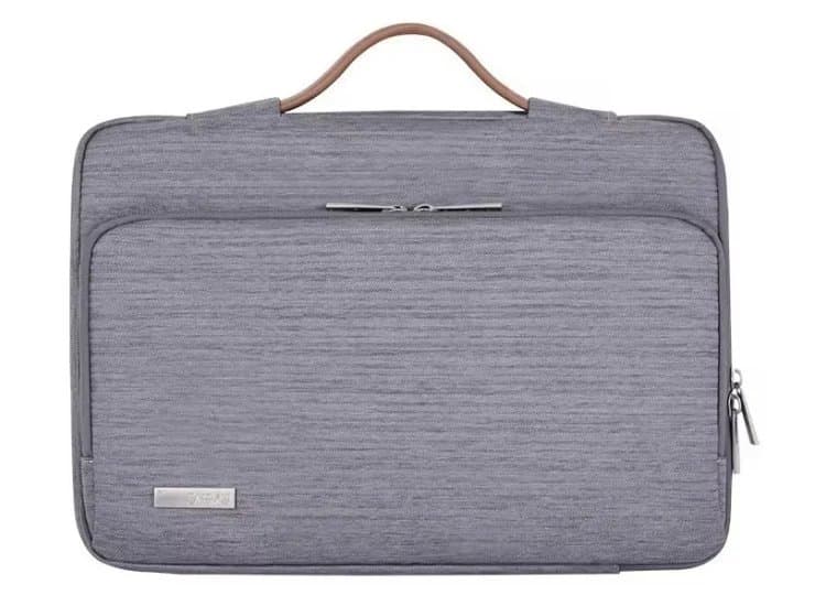 Abt 13" Water-Resistant Laptop Sleeve Case With Handle Gray