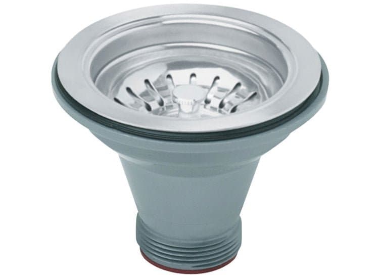 Franke Sink Basket Strainer, Satin Nickel