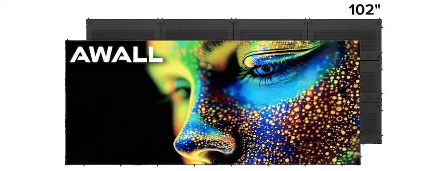 102" CoB MicroLED TV C series 0.9 Pixel Pitch 21:9 External Processor