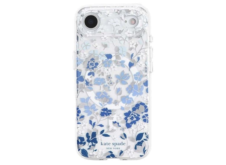 Kate Spade New York MagSafe Case for iPhone Air, Flowerbed Blue