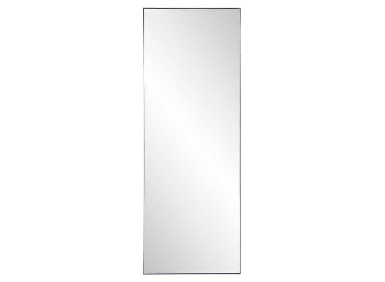 Howard Elliott Van Buren Rectangular Mirror, Brushed Black Finish