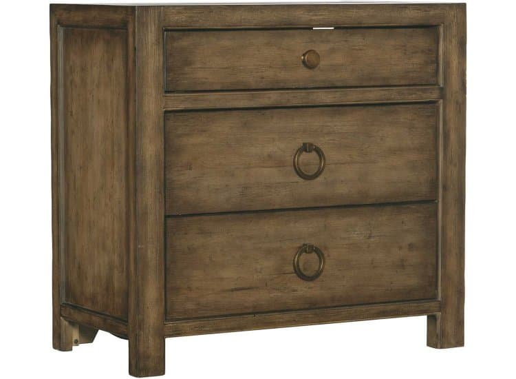 Hooker Furniture Sundance Nightstand with Three-Drawers, Cliffside