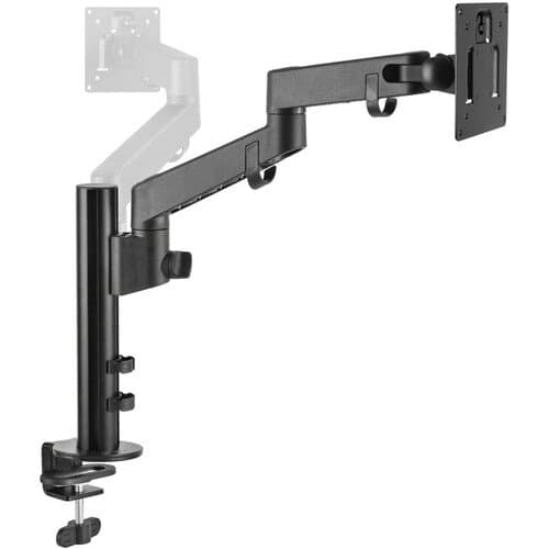 SIIG Single-Arm Pole Multi-Angle Articulating Desk Mount for 14 to 30" Monitors