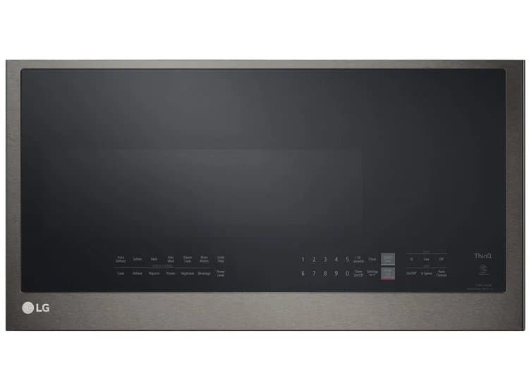 LG 2 Cu. Ft. PrintProof Black Stainless Steel Wi-Fi Enabled Over-The-Range Microwave Oven