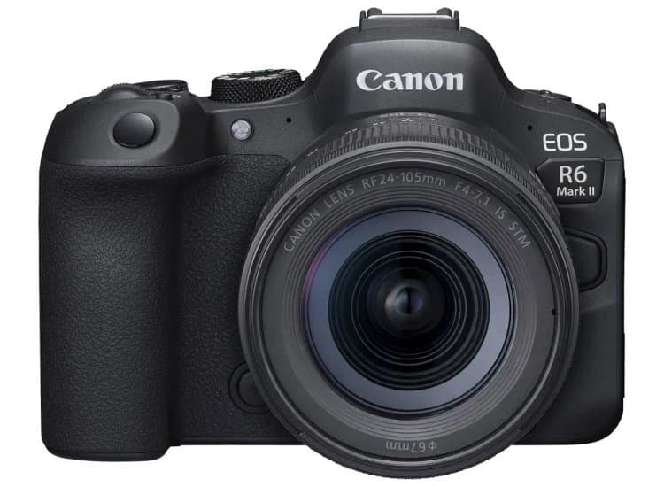 Canon EOS R6 Mark II Mirrorless Camera RF24-105mm F4-7.1 IS STM Lens Kit