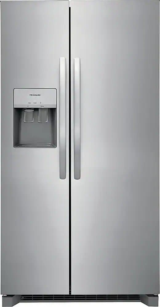 Frigidaire 25.6 Cu. Ft. Side-by-Side Refrigerator 36" Stainless Steel