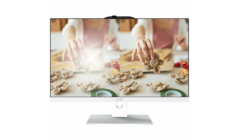 MSI Modern AM272P-821US-27" IPS Display-All-in-One PC- Intel Core 5 120U-16 GB-1 TB SSD-W11P-3Y Warranty