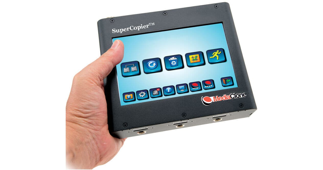 MediaClone SuperCopier 7" Mini Gen 2 Standalone Drive Duplicator