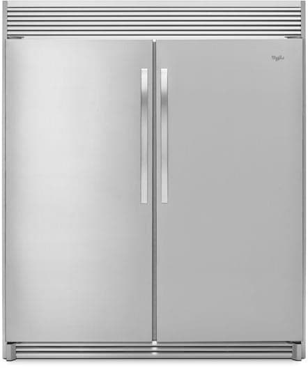 Whirlpool Column Refrigerator & Freezer Set