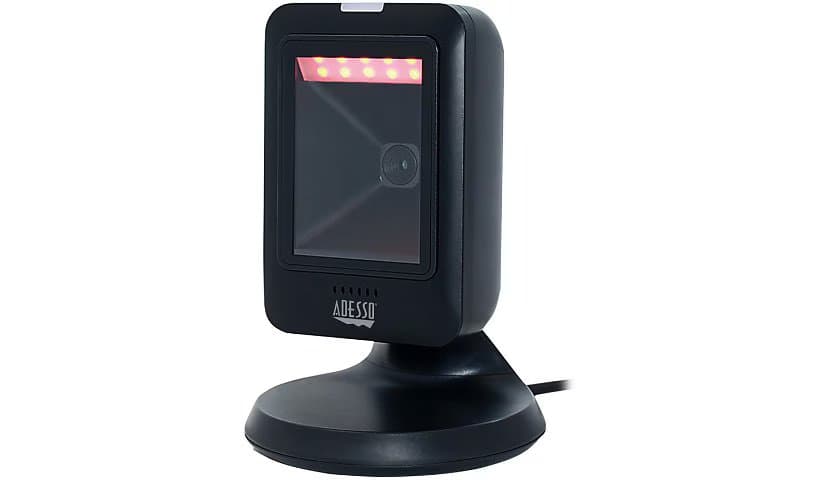 Adesso NuScan 2800U Omnidirectional 2D Desktop Bar Scanner