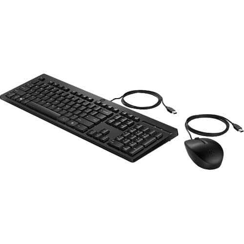 HP 225 G2 Wired Keyboard and Mouse Combo
