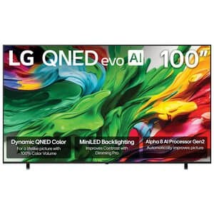 LG-100" Class QNED85A Series QNED Mini-LED 4K UHD Smart webOS TV