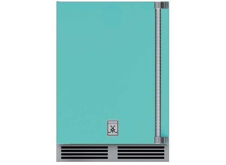 Hestan GRSL 5.2 Cu. Ft. Outdoor Undercounter Refrigerator Left Hinge 24-Inch Wide in Bora Bora - GRSL24-TQ