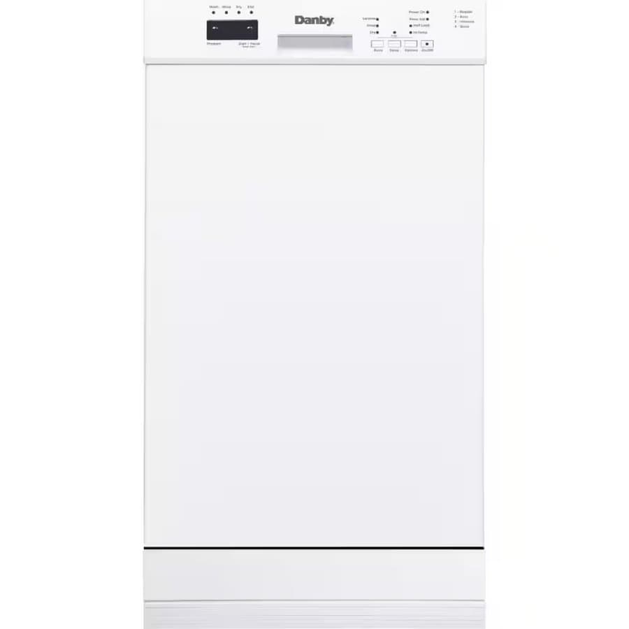 Danby 18" Built-In Dishwasher White