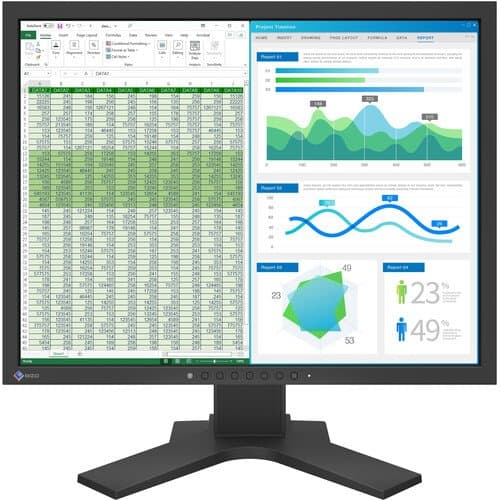 EIZO FlexScan S2134 21.3" Square Monitor (Black)