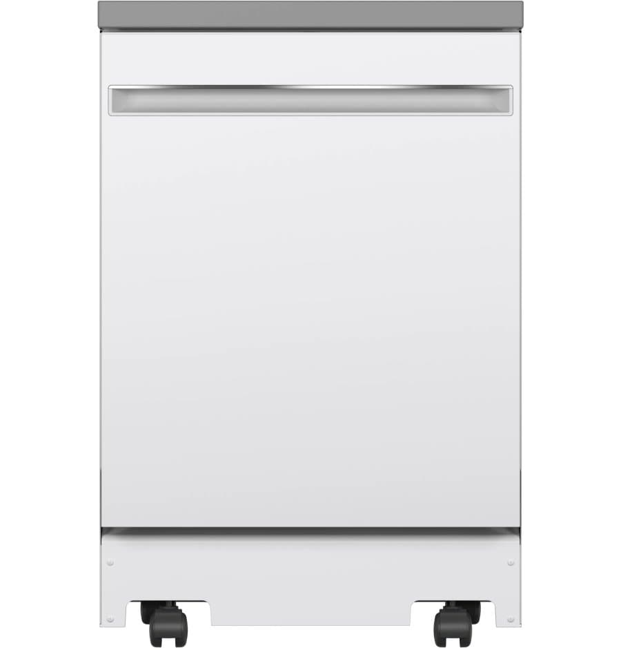 GE 24" Portable Dishwasher White