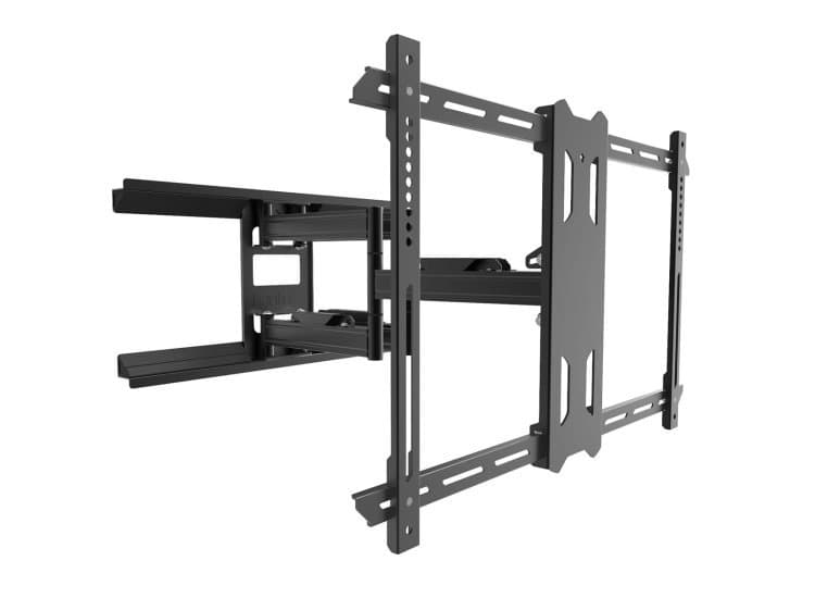 Kanto Black Outdoor Full Motion Mount For Flat Panel TVs 37" - 75"