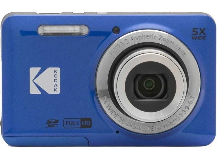 KODAK PIXPRO FZ55 Friendly Zoom Point and Shoot Camera 16MP, Blue