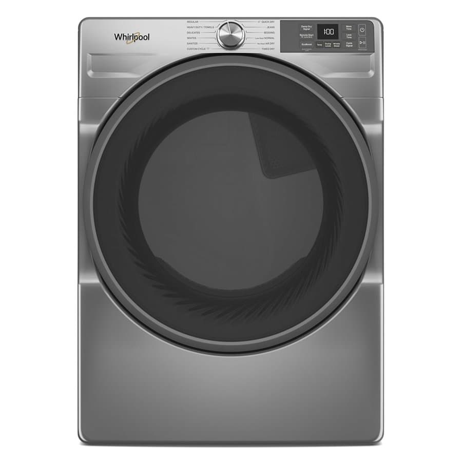 Whirlpool 7.4-cu ft Stackable Vented Electric Dryer ( Radiant Silver )