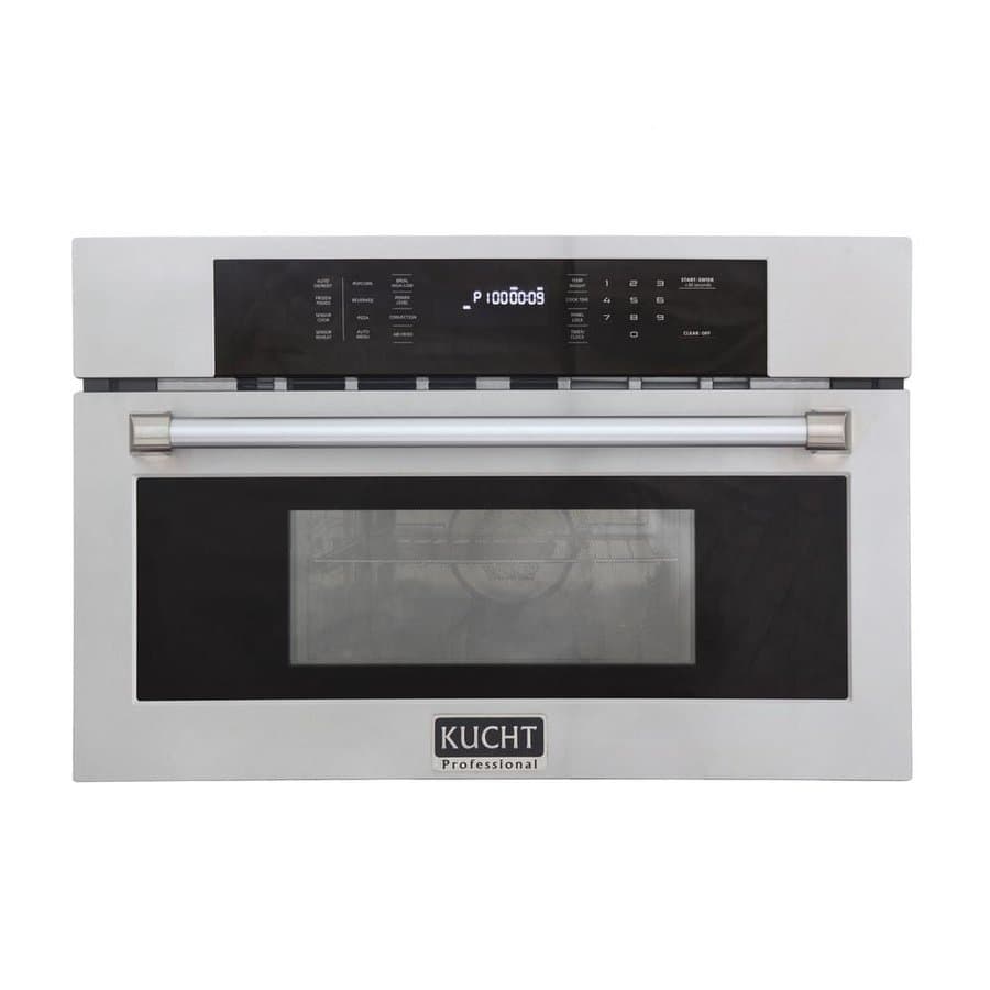 Kucht 1.6 Built-In Microwaves 30 Stainless Steel