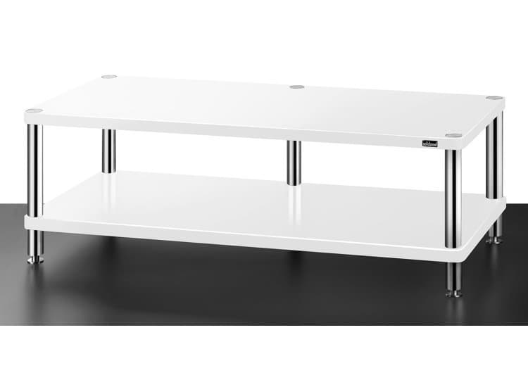 Solidsteel HW-2 Gloss White High-End & TV Design Rack