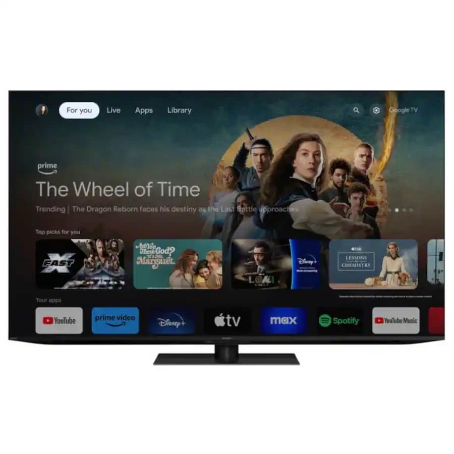 Sharp 4TC65FV1U 65 inch Class AQUOS XLED Series Mini LED 4K Smart TV